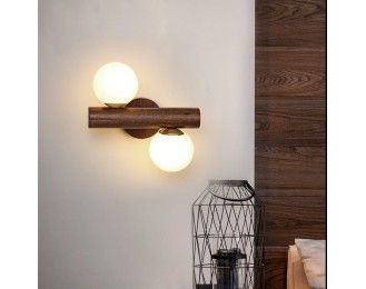 Simple warm bedside wall lamp